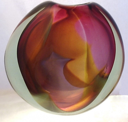African Blown Glass. Guido van Besouw. Artist